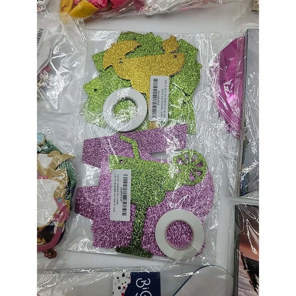 Mixed‎ Lot Party Decorations Banners Balloons Birthday Baby Shower  Plane Olivia